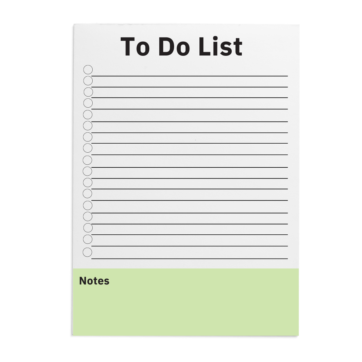 A5 to do list note pad with fridge magnets