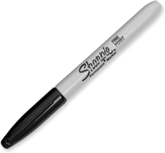 Black Sharpie Permanent Marker Fine | Bulk Discounts Sharpies