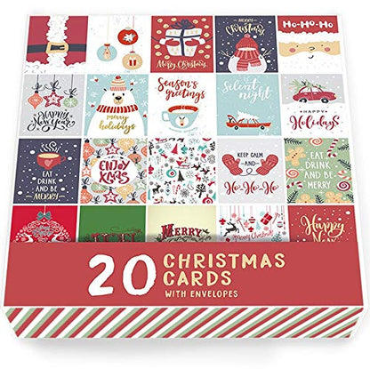 20 x Christmas Cards Multi Pack Volume 1