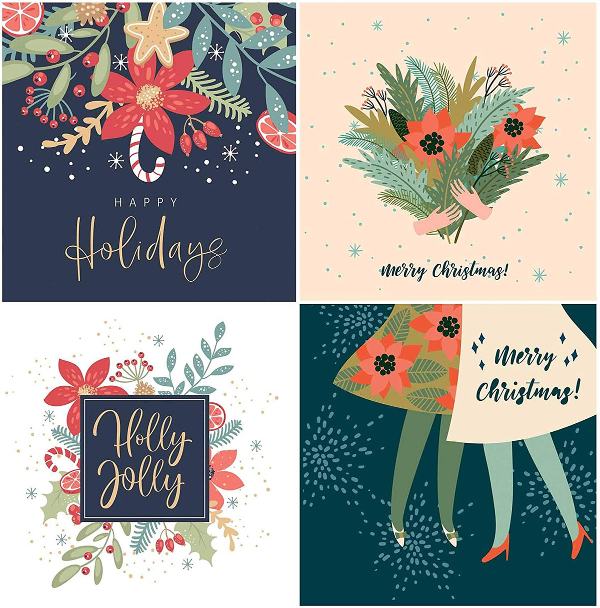 Pack of Christmas cards Volume 2 – card designs