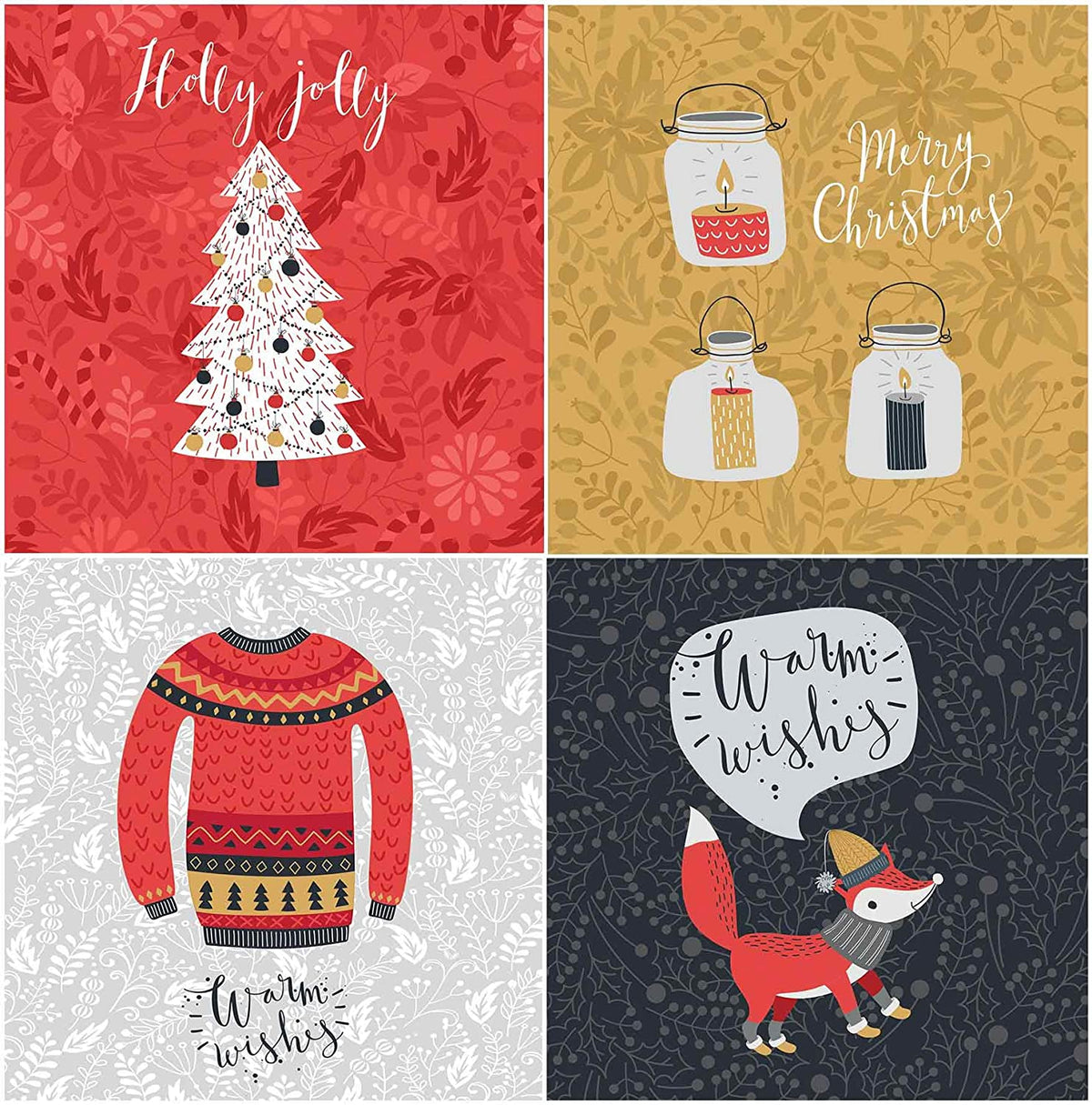 Pack of Christmas cards Volume 2 – card designs