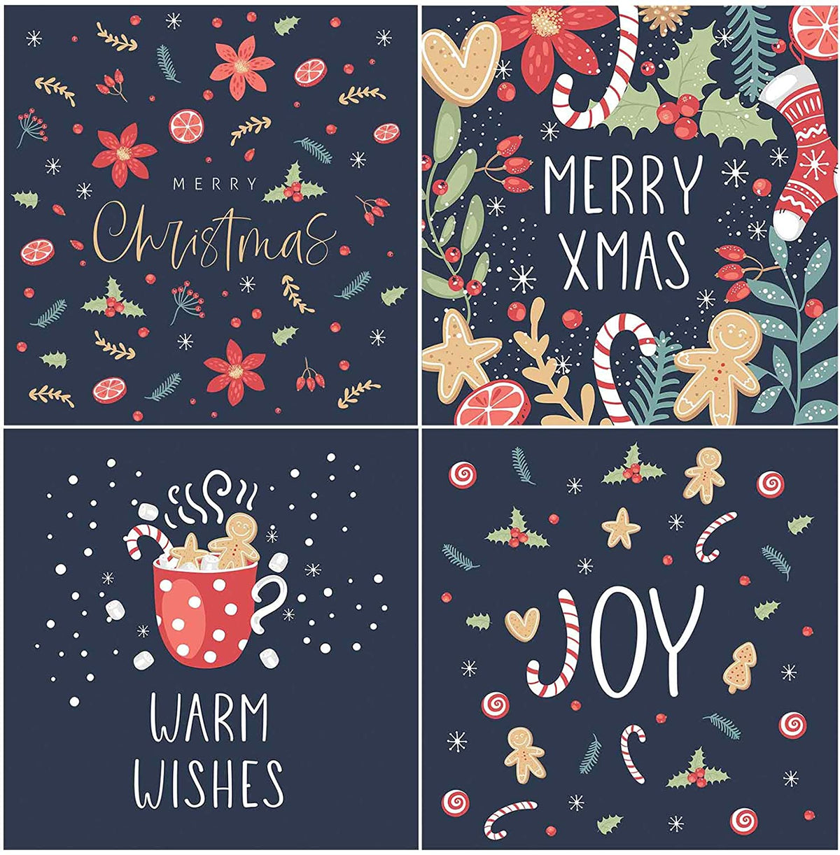 Pack of Christmas cards Volume 2 – card designs