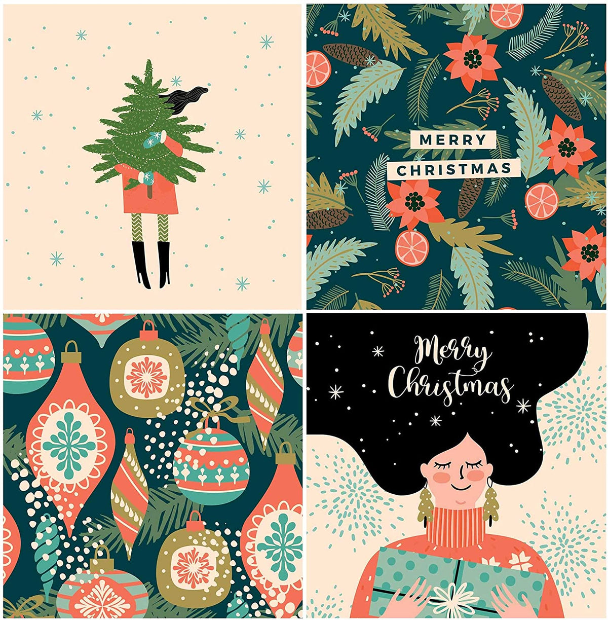 Pack of Christmas cards Volume 2 – card designs